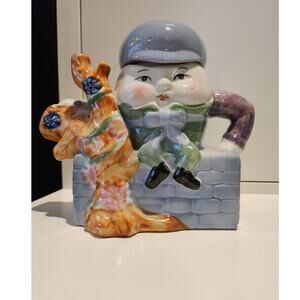 VTG Feitx Humpty Dumpty decorative teapot